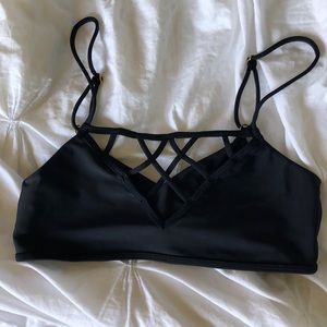 Issa de’mar black bikini top size M